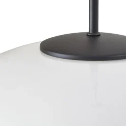 Lindby Hikari-riippuvalaisin, Ø 30 cm, valkoinen, lasi, E14