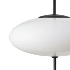 Lindby Hikari-riippuvalaisin, Ø 30 cm, valkoinen, lasi, E14