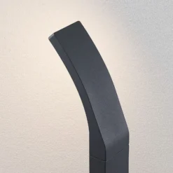 Lindby Ilvita LED-seinävalaisin, 60 cm, antrasiitti, metalli, IP54