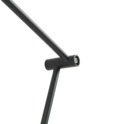 Lindby Jyla-lattiavalaisin, 88 cm, mattamusta, GX53, joustava