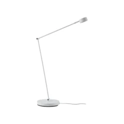 Lindby Jyla-lattiavalaisin, 88 cm, mattavalkoinen, GX53, joustava