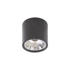 Lindby kattokohdevalaisin Thorid, 19 cm, 2 kpl, musta, G9