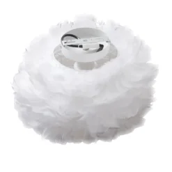 Lindby kattovalaisin Heven, Ø 35 cm, valkoinen, muovi, E27