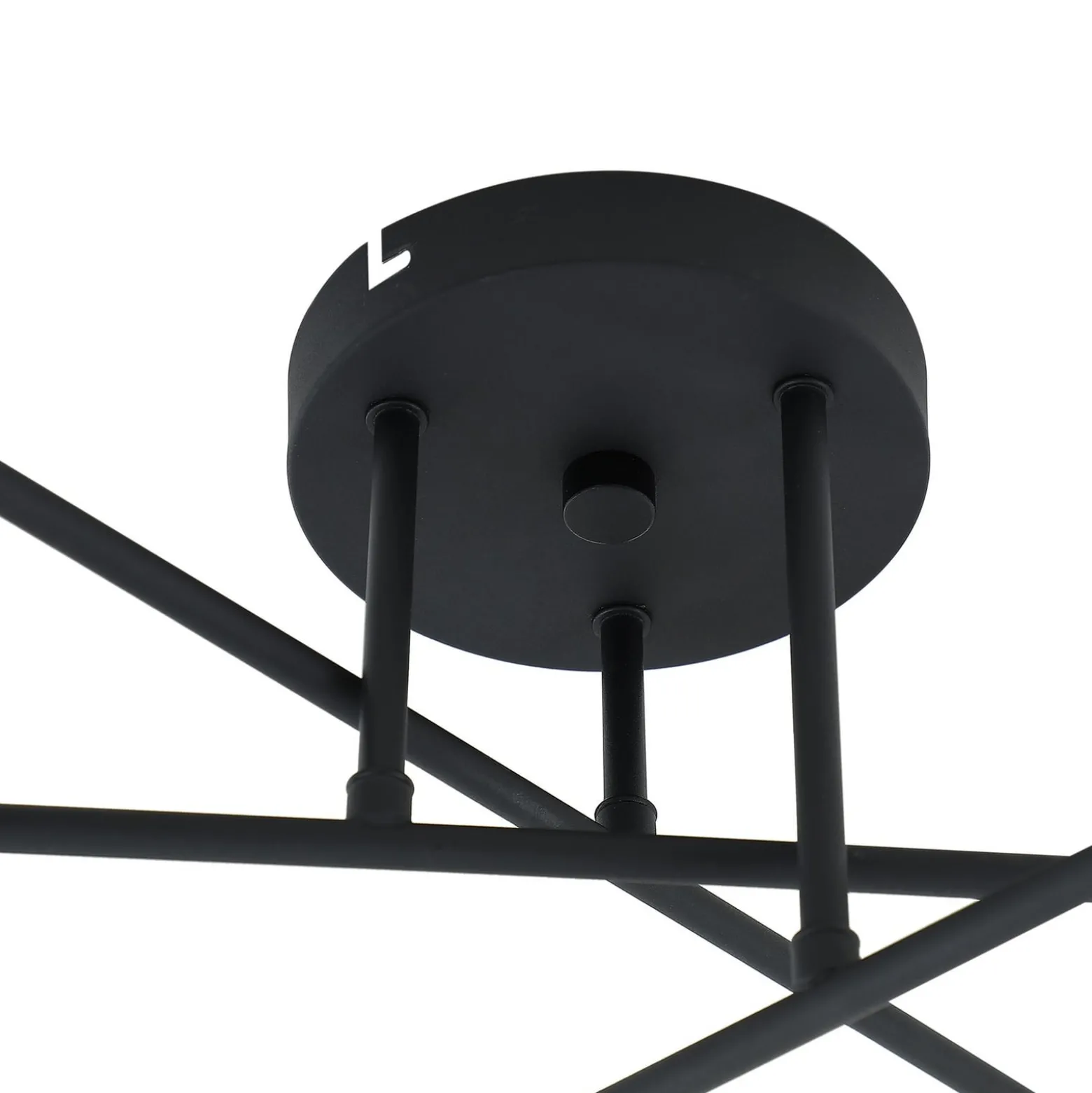 Lindby kattovalaisin Isamer, savunharmaa, Ø 80 cm, pallo
