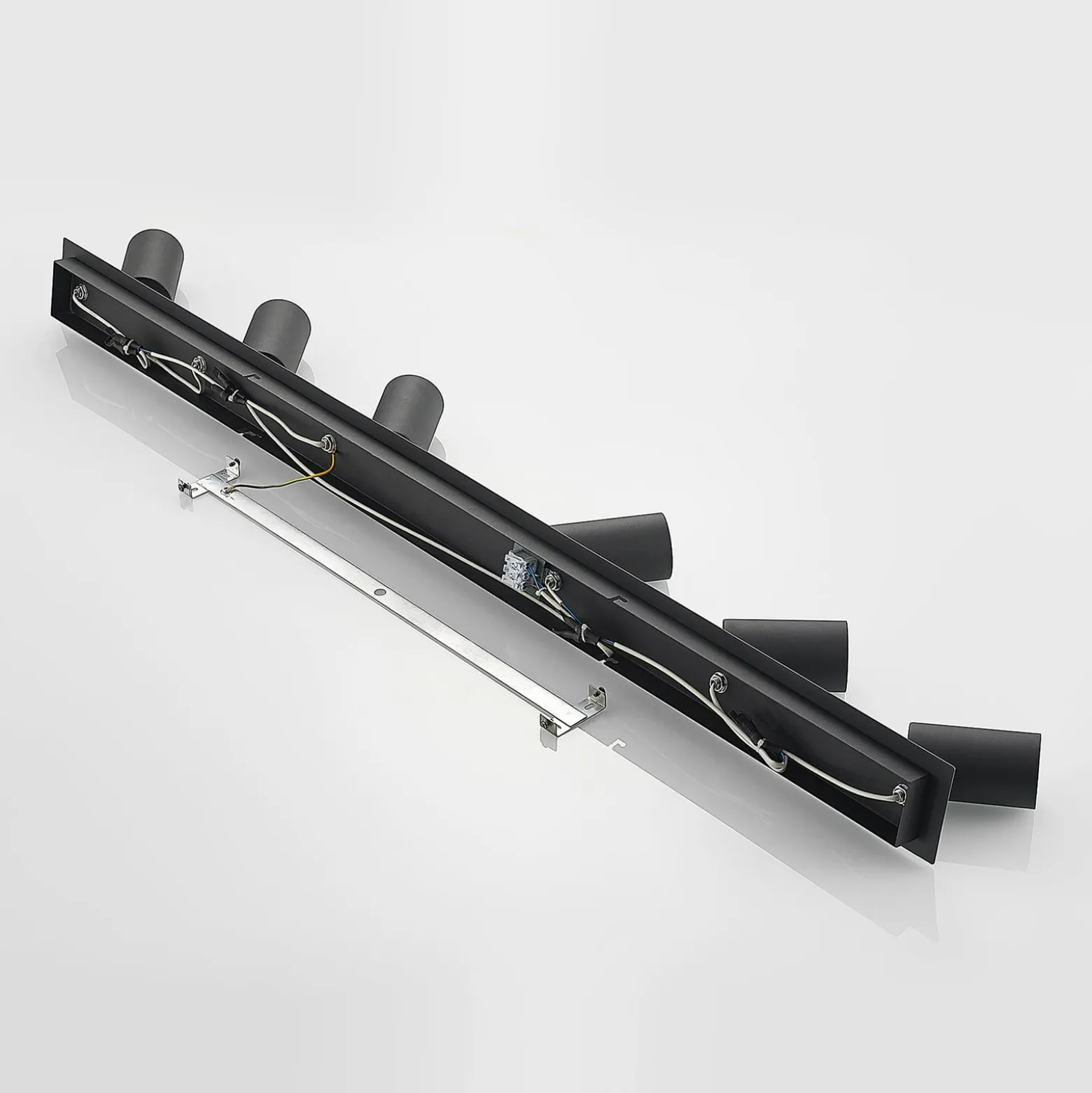 Lindby kattovalaisin Joffrey, 116 cm, musta, 6-valo, GU10