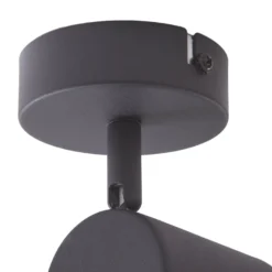 Lindby kattovalaisin Jorell, musta, 13 cm, 1-valo, GU10