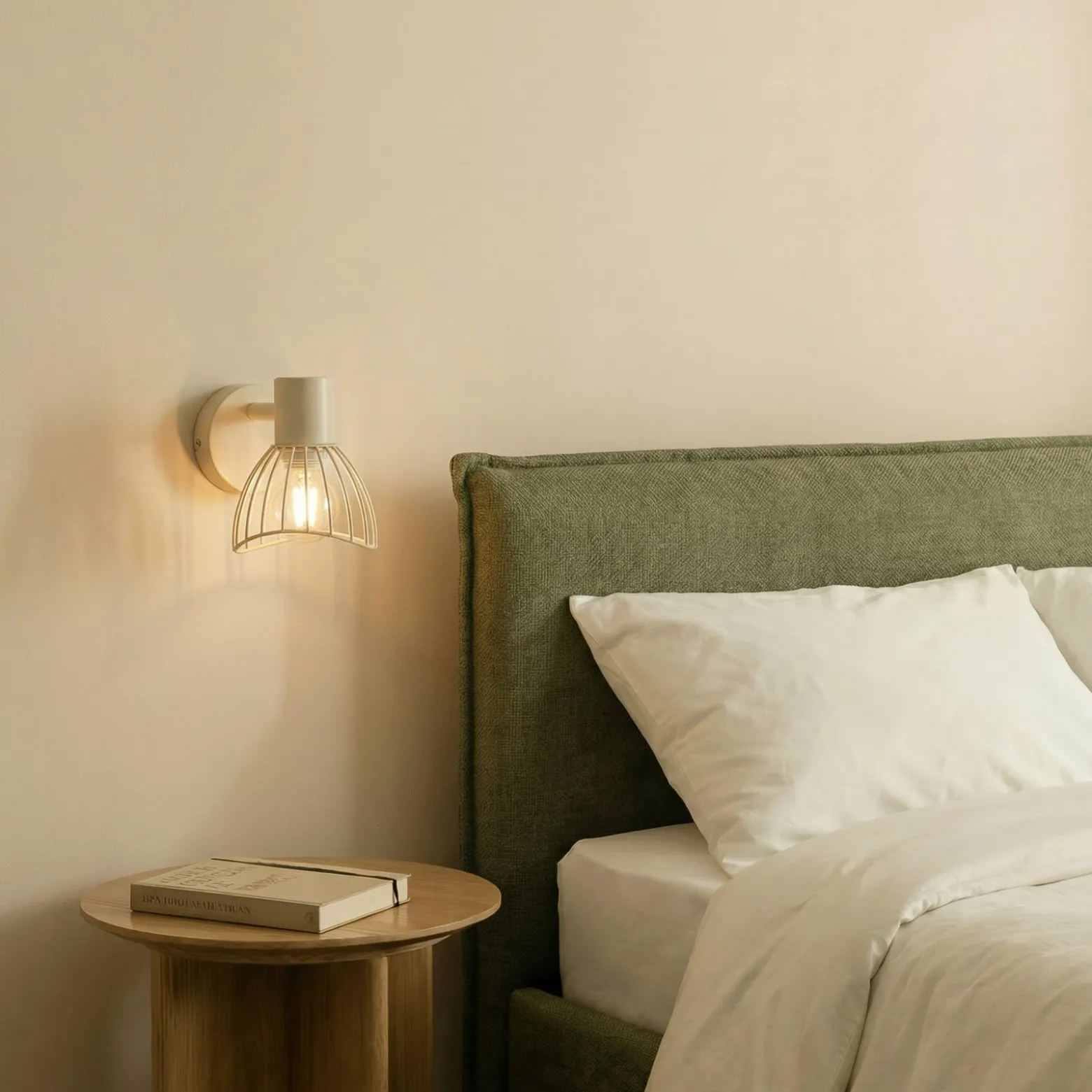 Lindby kattovalaisin Piena, beige, 1-valo, metalli, Ø 93.cm