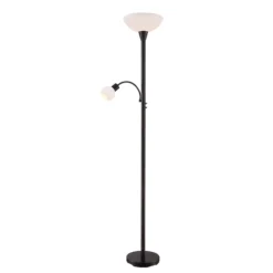 Lindby lattiavalaisin Elaina, lukuvalaisin, ruosteenvärinen, 180 cm, E27