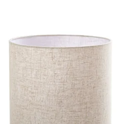 Lindby lattiavalaisin Elfie, korkeus 124 cm, beige, pellava, 2x E27