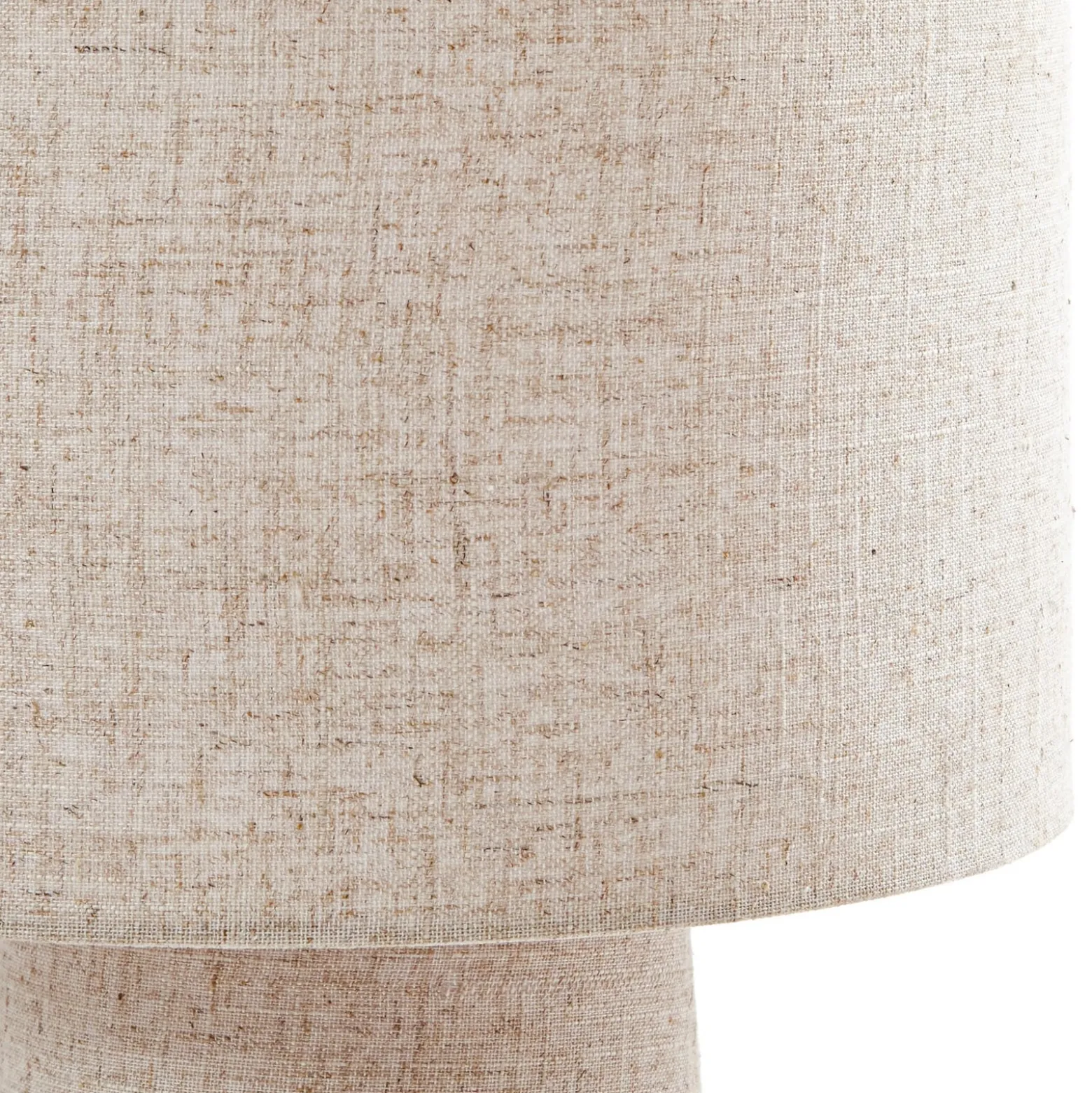Lindby lattiavalaisin Elfie, korkeus 124 cm, beige, pellava, 2x E27