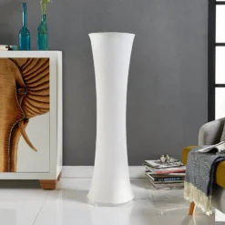 Lindby lattiavalaisin Liana, korkeus 123 cm, valkoinen, tekstiili