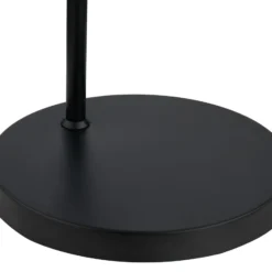 Lindby lattiavalaisin Nimbora, 150 cm, musta, lasi, metalli