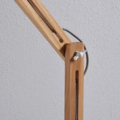 Lindby lattiavalaisin Shivanja, puu, säädettävä, 146 cm, E27