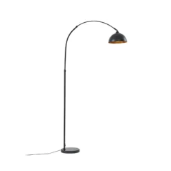 Lindby lattiavalaisin Tonka, musta, metalli, 185 cm, E27