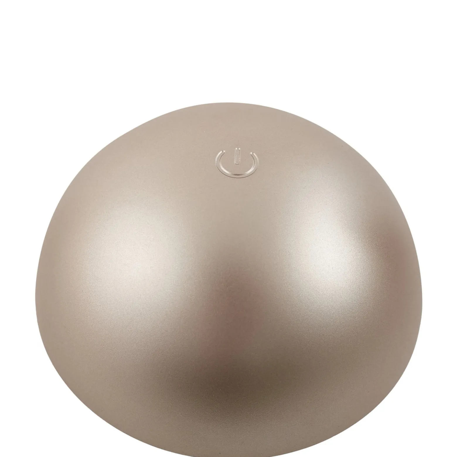 Lindby LED-akku-pöytälamppu Pippin, kulta/travertiini, IP44