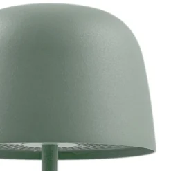 Lindby LED-akku-pöytävalaisin Arietty, vihreä, himmennettävä, IP65