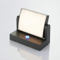 Lindby LED-aurinkokäyttöinen seinävalaisin Sherin, antrasiitti, liiketunnistin,