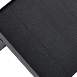 Lindby LED-aurinkoseinävalaisin Eleazar, musta, anturi, himmennettävä