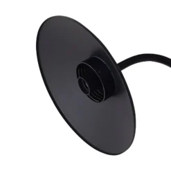 Lindby LED-aurinkoseinävalaisin Virane, musta, alumiini