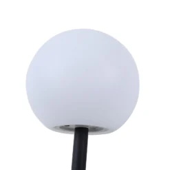 Lindby LED-aurinkovalaisimet Lago, sarja 3 kpl, pallot, maapiikki, valkoinen