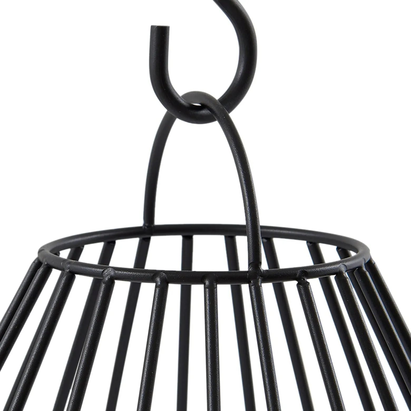 Lindby LED-aurinkovalaisin Kelda, musta, metalli, 38cm, himmeä.