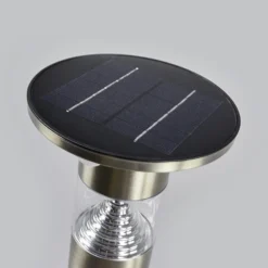 Lindby LED-jalustavalaisin Jalisa, 54 cm, aurinko, anturi