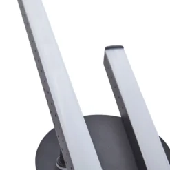 Lindby LED-kattovalaisin Aurendor, 135 cm, musta, metallia