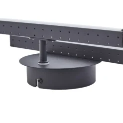 Lindby LED-kattovalaisin Aurendor, 135 cm, musta, metallia