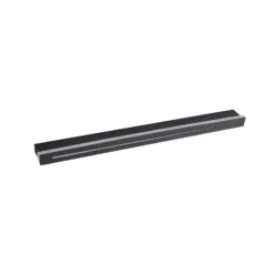 Lindby LED-kattovalaisin Benario, musta, alumiini, 80 cm