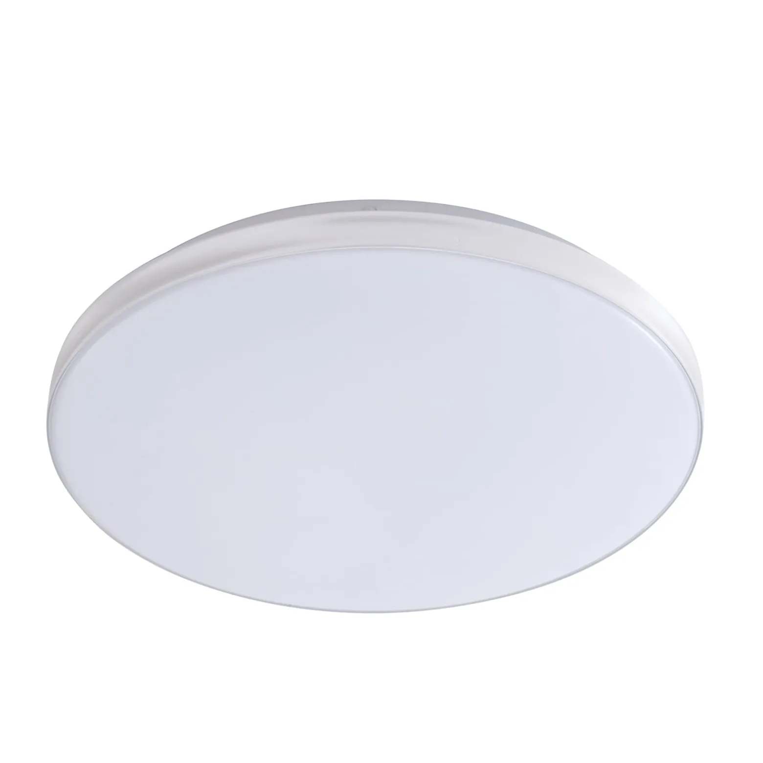 Lindby LED-kattovalaisin Comora, Ø 35 cm, valkoinen, IP44, 3000K