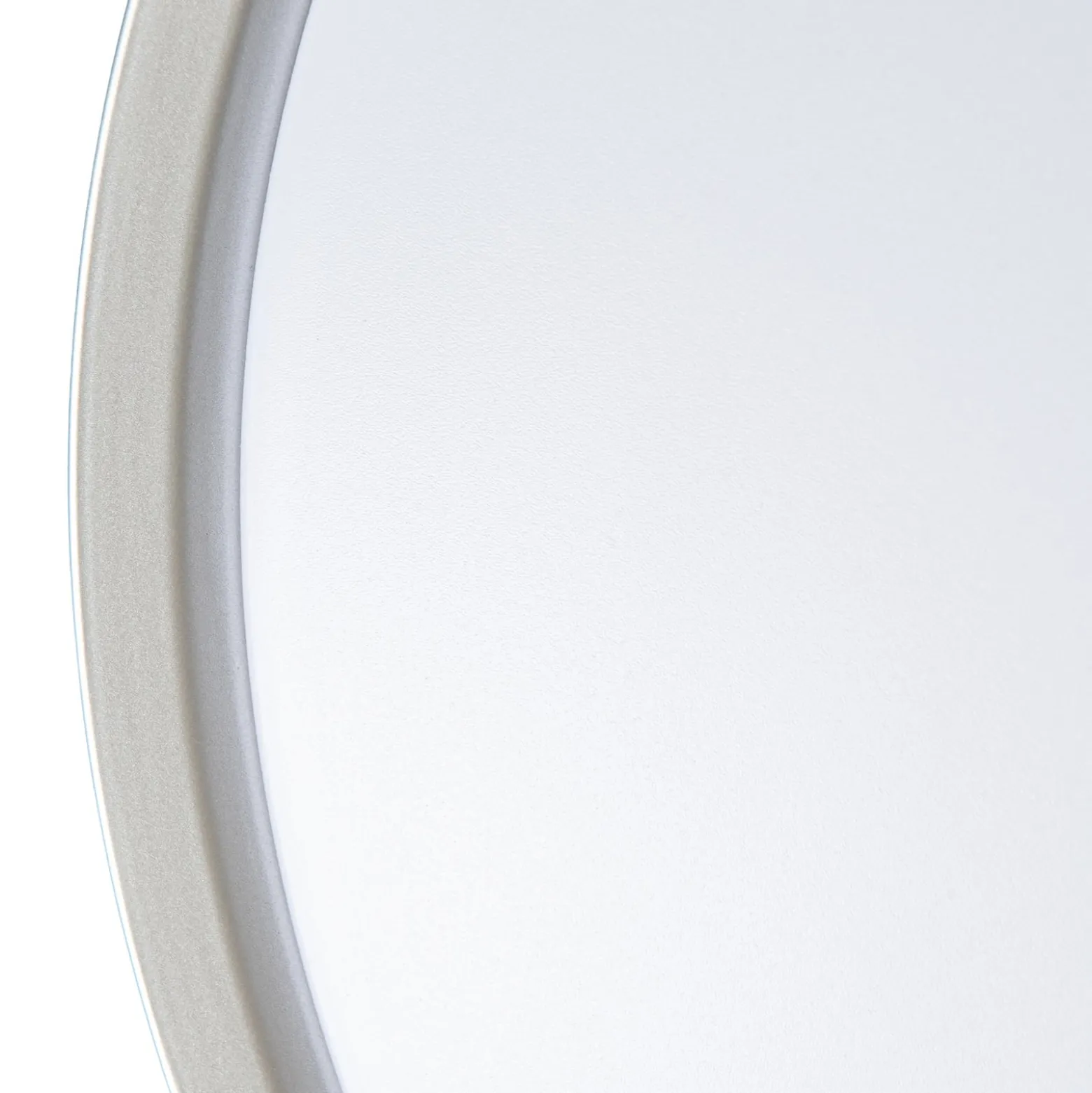 Lindby LED-kattovalaisin Edmund, hopea, Ø 39 cm, CCT, IP44