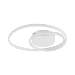 Lindby LED-kattovalaisin Emisua, valkoinen, CCT, himmennettävä