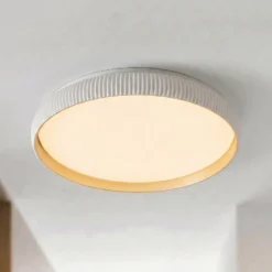 Lindby LED-kattovalaisin Jovian, valkoinen, Ø 40 cm, CCT, himmennettävä