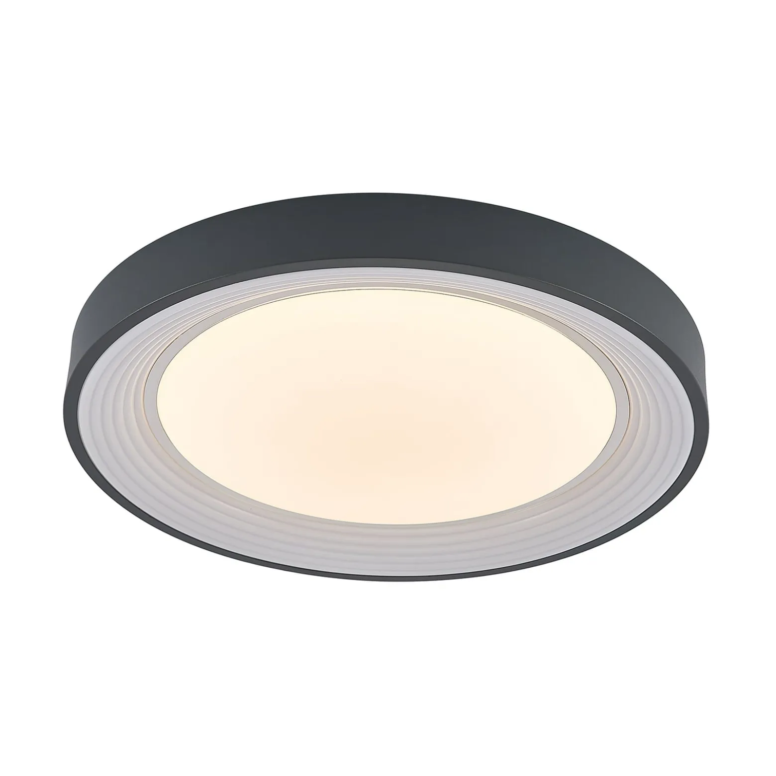 Lindby LED-kattovalaisin Lindum, RGB, CCT, kaukosäädin, himmennettävä