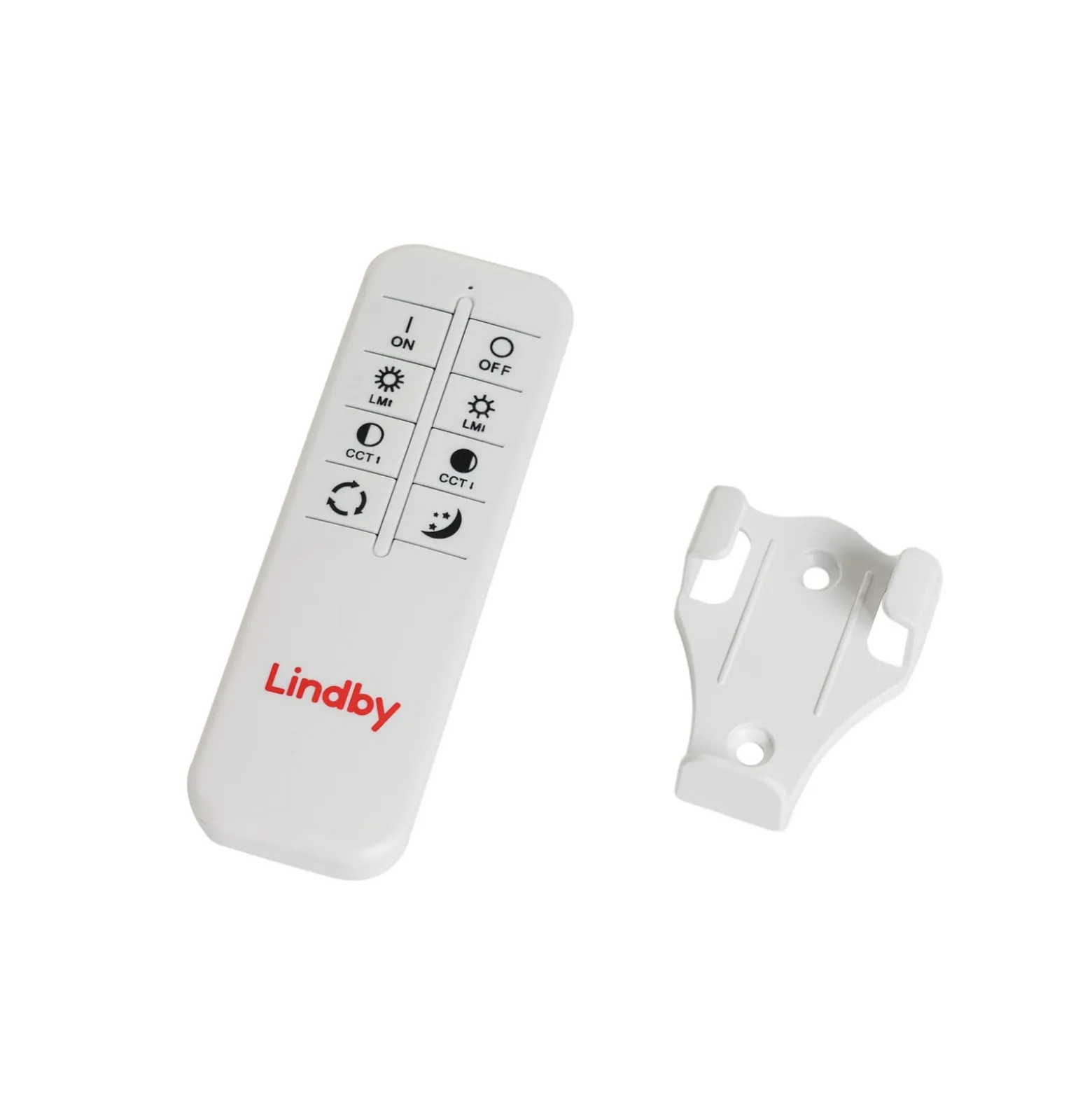 Lindby LED-kattovalaisin Milada, tammi, CCT, kaukosäädin
