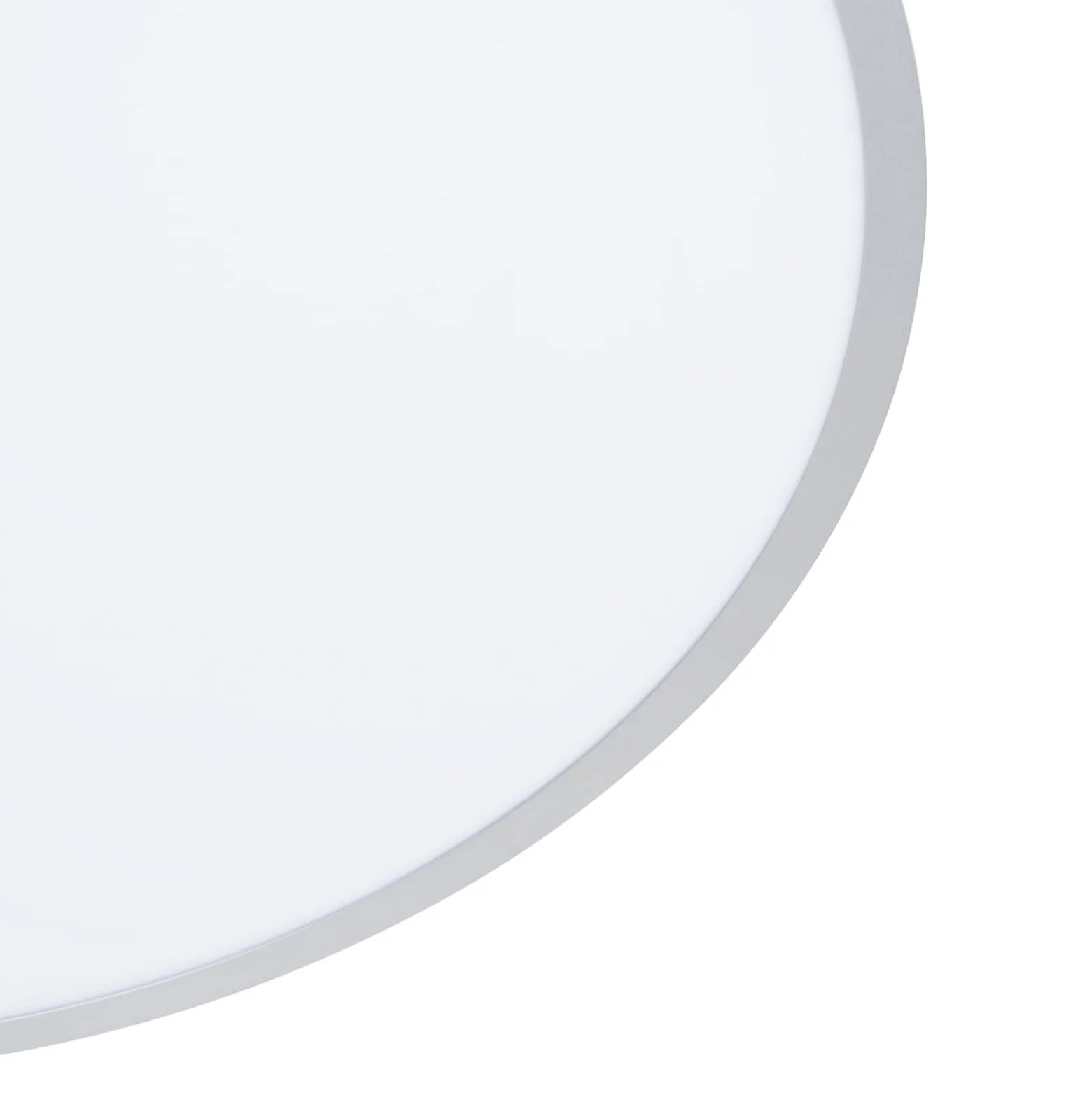 Lindby LED-kattovalaisin Narima, 4000 K, Ø 80 cm, hopea