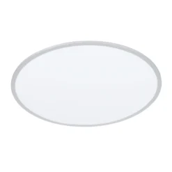 Lindby LED-kattovalaisin Narima, 4000 K, Ø 80 cm, hopea
