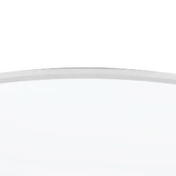 Lindby LED-kattovalaisin Narima, 4000 K, Ø 100 cm, hopea