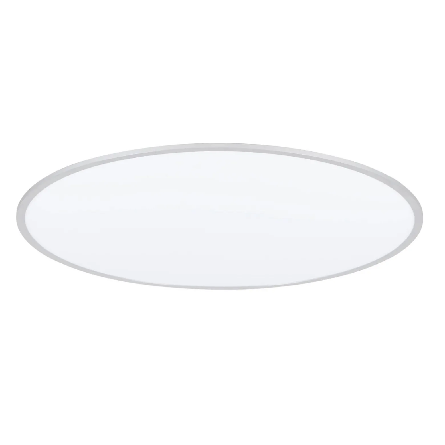 Lindby LED-kattovalaisin Narima, 4000 K, Ø 100 cm, hopea