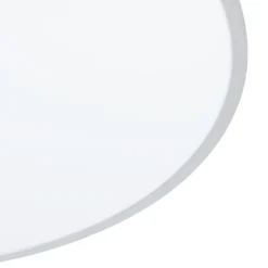 Lindby LED-kattovalaisin Narima, 4000 K, Ø 100 cm, hopea