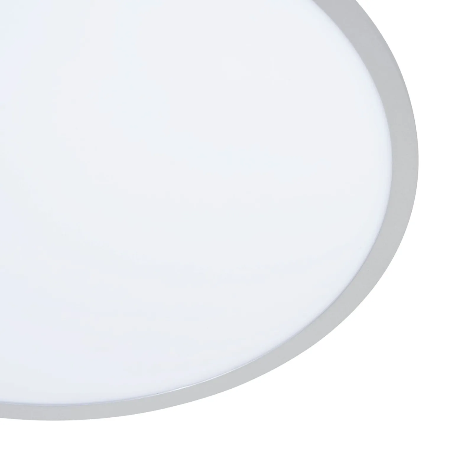 Lindby LED-kattovalaisin Narima, 4000 K, Ø 60 cm, hopea