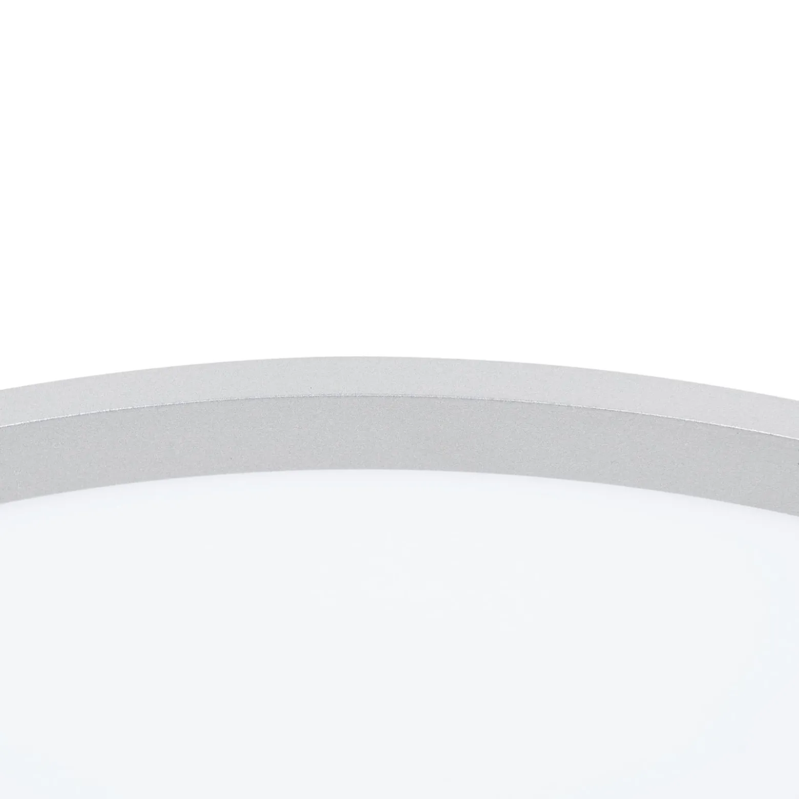 Lindby LED-kattovalaisin Narima, 4000 K, Ø 60 cm, hopea