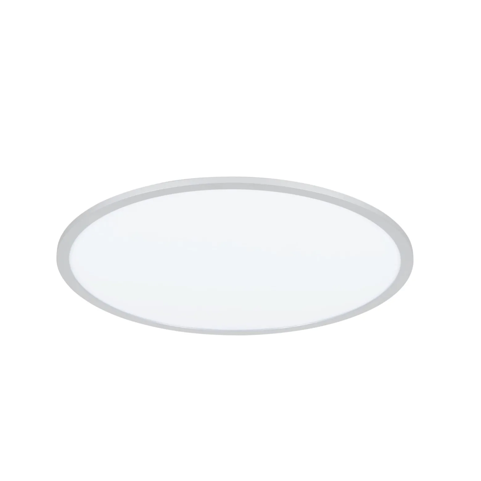 Lindby LED-kattovalaisin Narima, 4000 K, Ø 60 cm, hopea