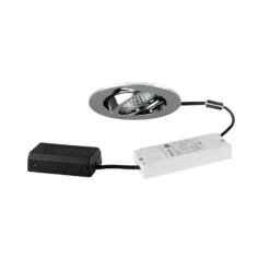 Lindby LED-kattovalaisin Pravin, Ø 50 cm, CCT, musta