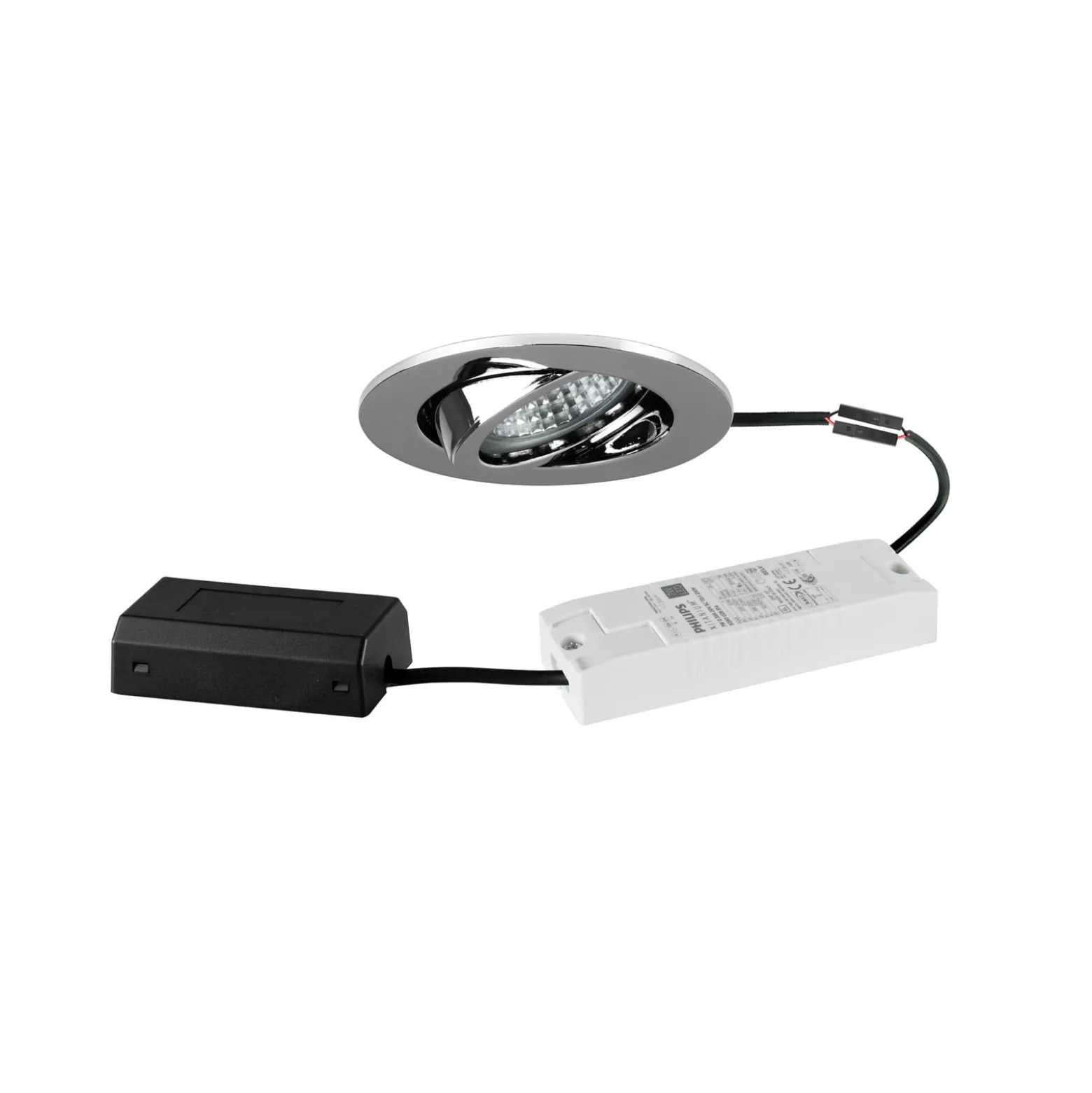 Lindby LED-kattovalaisin Pravin, Ø 50 cm, CCT, musta