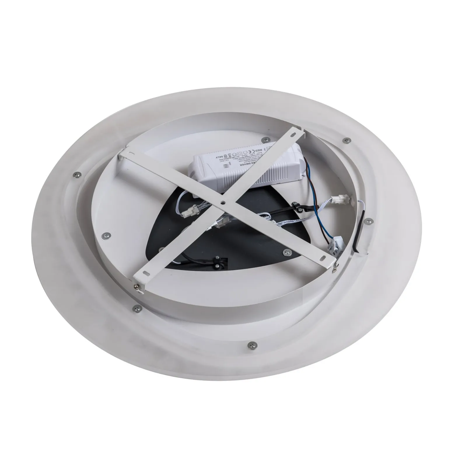 Lindby LED-kattovalaisin Rebeka, Ø 70 cm, CCT, kaukosäädin