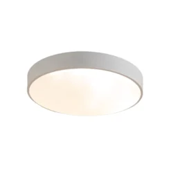 Lindby LED-kattovalaisin Simera, Ø 50cm, valkoinen, metallia