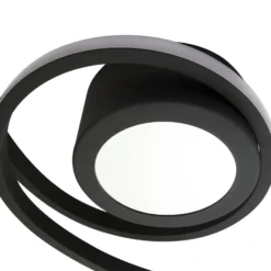 Lindby LED-kattovalaisin Thalina, 45cm, himmennettävä, Infinity Tunneli