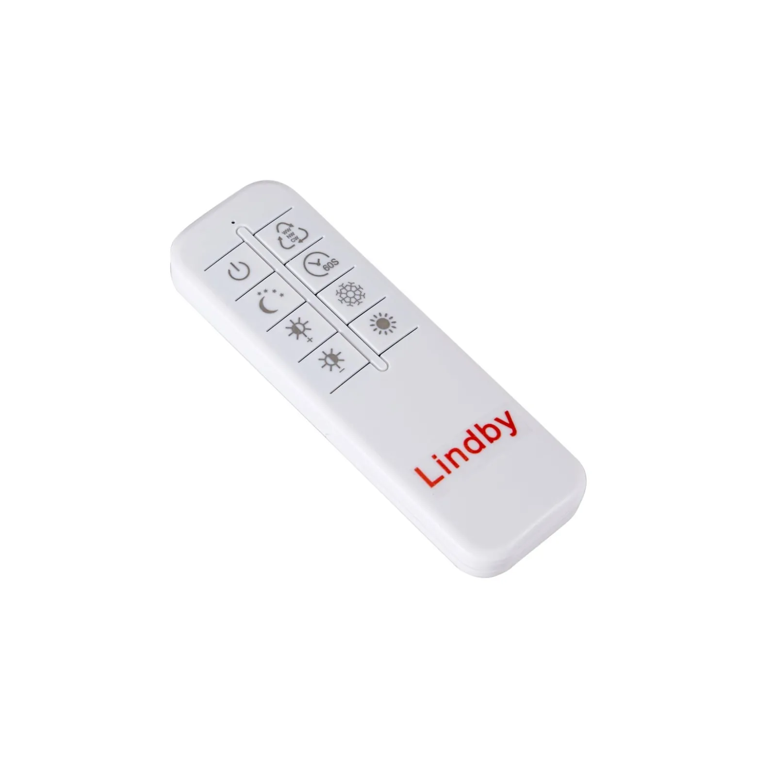 Lindby LED-kattovalaisin Velua, valkoinen/vaalea puu, CCT, Ø 50 cm