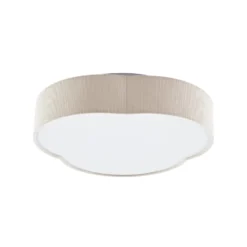 Lindby LED-kattovalaisin Winona, Cord, 48 cm, kermanvärinen, CCT